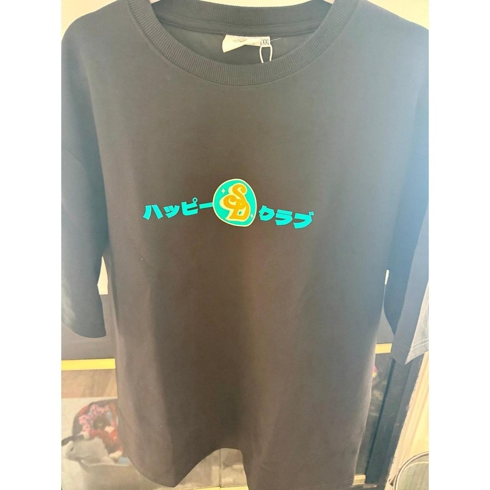 SnowDay Club House Vintage T-Shirt Black Size XXL NWT